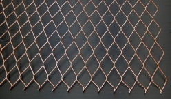 Grille de terre cuivre